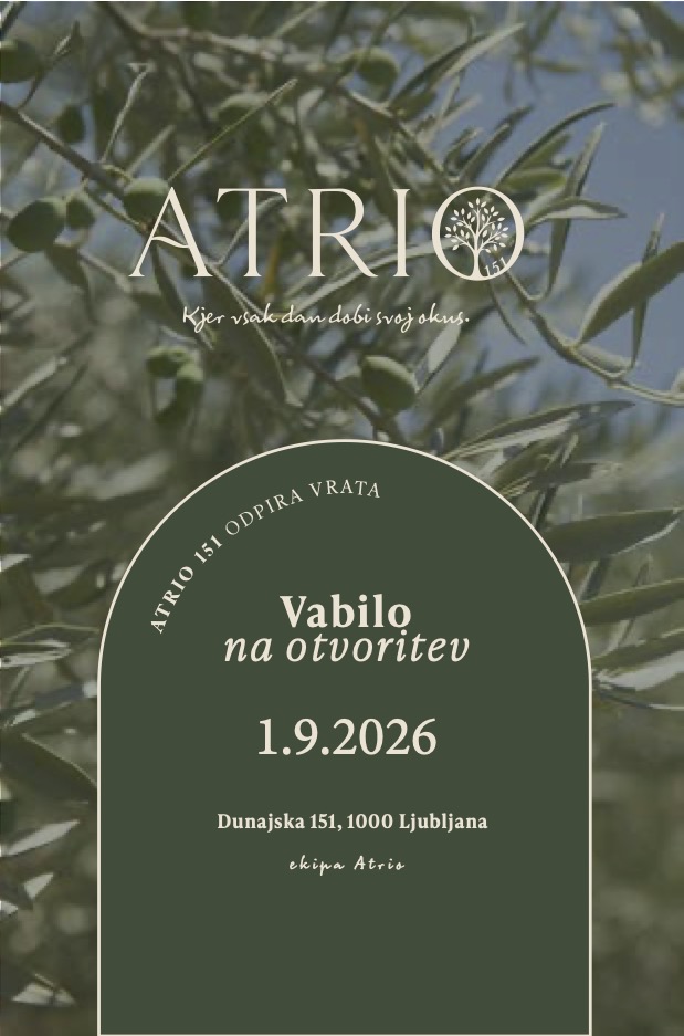 Atrio 151 — vabilo na otvoritev